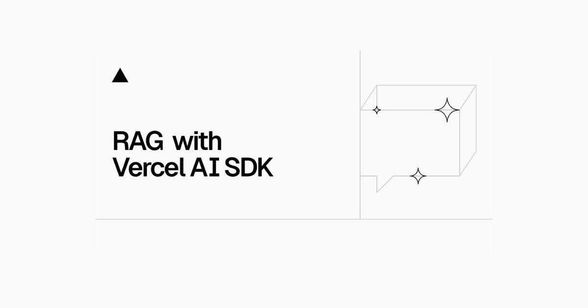 RAG with Vercel AI SDK